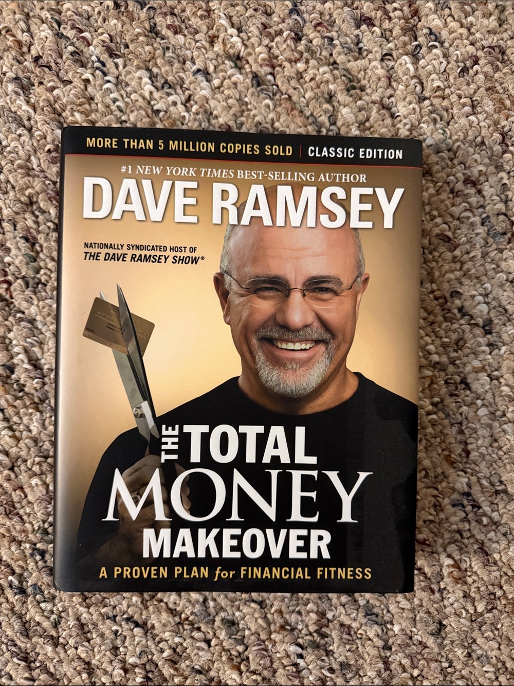 Dave Ramsey The Total Money Makeover - Beige/Black Cover